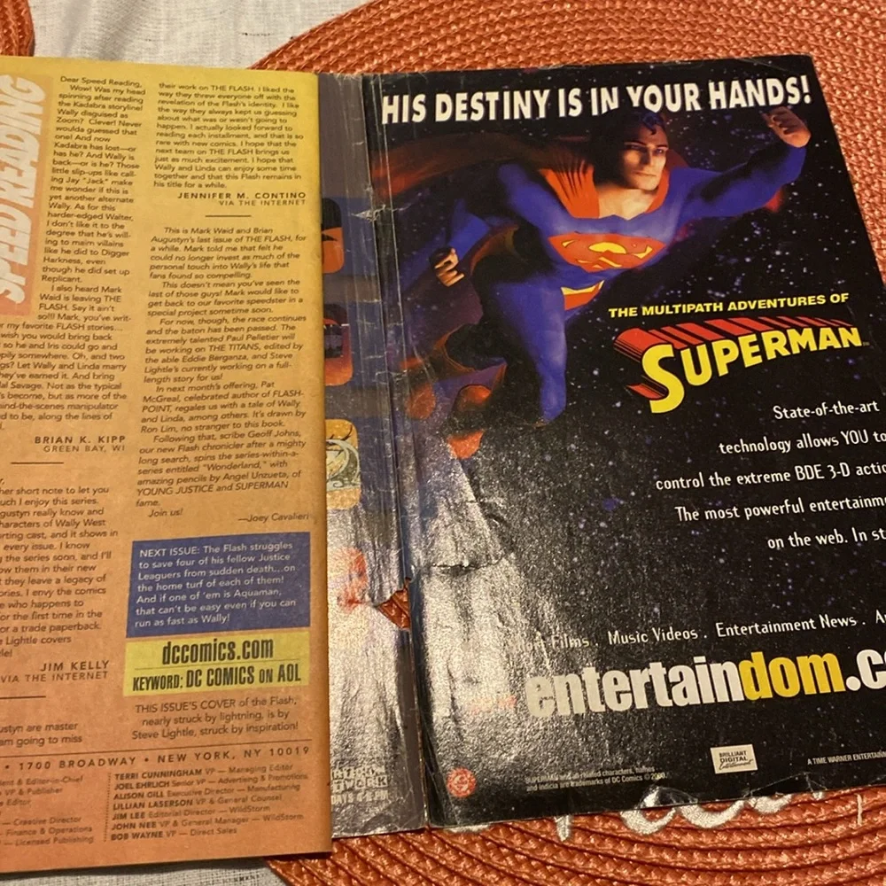 DC Comic- The FLASH Must Outrace SHAZAM !...#162 July 2000